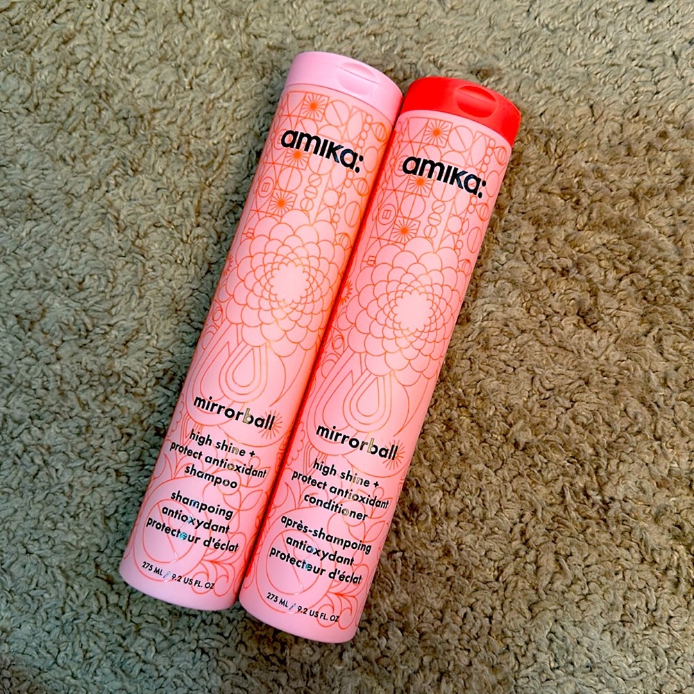 New AMIKA Mirrorball Shampoo & Conditioner Set!